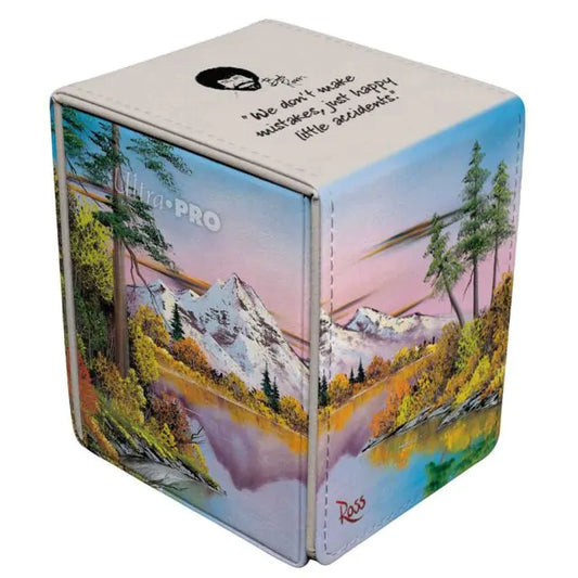 Ultra-Pro Alcove Flip Deckbox Bob Ross Might Mountain Lake