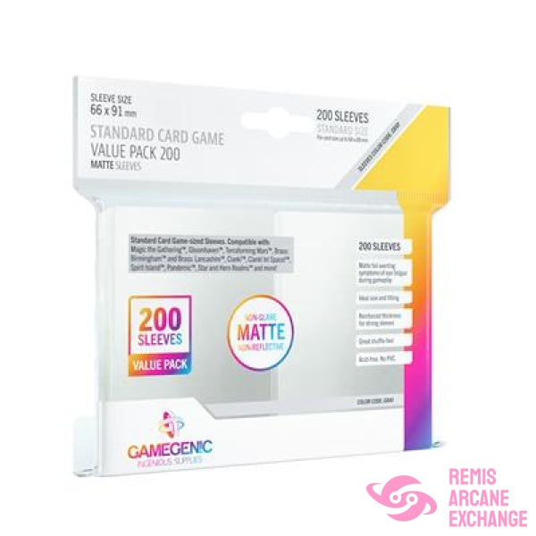 Value Pack Standard Matte Sleeves