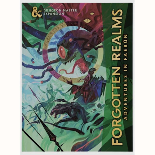 DUNGEONS AND DRAGONS: ADVENTURES IN FAERUN (ALTERNATE COVER)