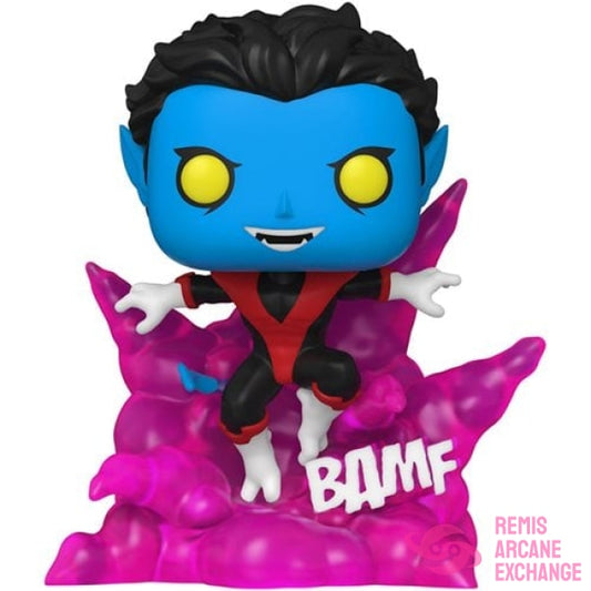 X-Men Teleporting Nightcrawler Glow-In-The-Dark Deluxe Pop! Vinyl Figure - Previews Exclusive