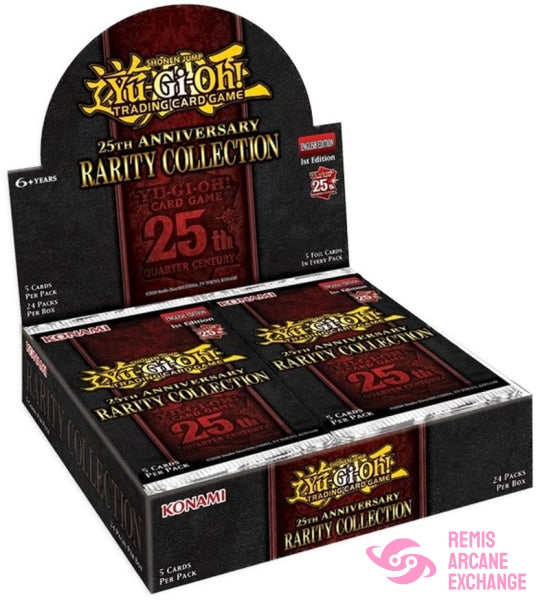 Yu-Gi-Oh 25Th Anniversary Rarity Collection Booster Box Collectible Card Games