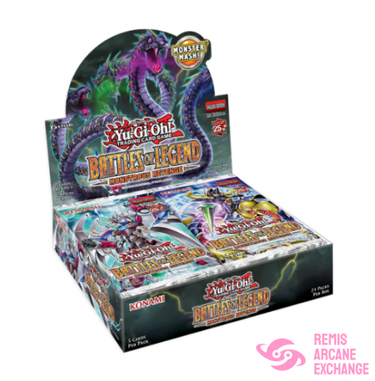 Yu-Gi-Oh! Tcg: Battle Of Legend Monstrous Revenge - Booster Box 1St Edition Collectible Card Games