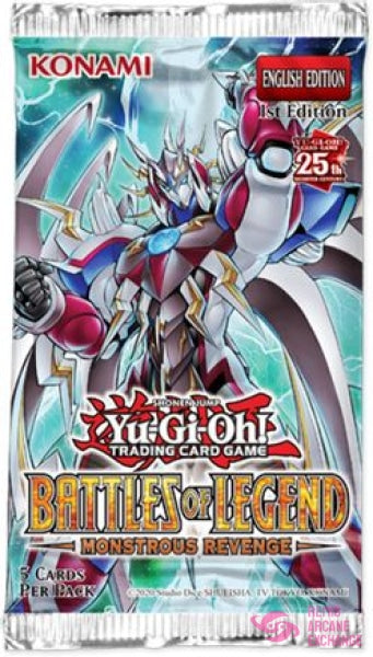 Yu-Gi-Oh! Tcg: Battle Of Legend Monstrous Revenge Booster Pack 1St Edition Collectible Card Games