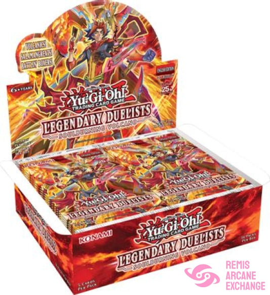 Yu-Gi-Oh Tcg: Legendary Duelists: Soulburning Volcano - Booster Box 1St Edition Collectible Card
