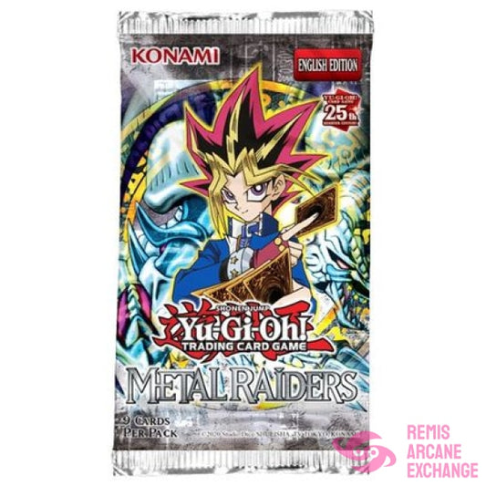 Yu-Gi-Oh! Tcg: Metal Raiders Booster Pack 25Th Anniversary Edition Collectible Card Games