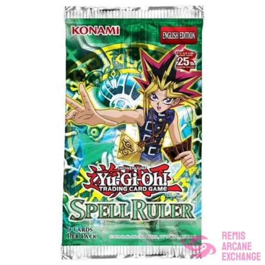 Yu-Gi-Oh! Tcg: Spell Ruler Booster Pack 25Th Anniversary Edition Collectible Card Games
