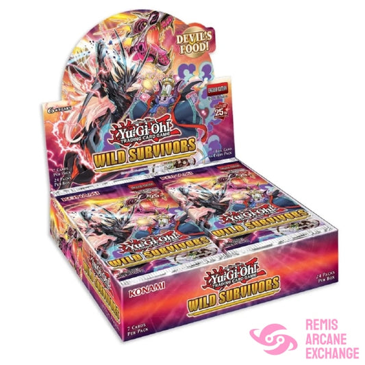 Yu-Gi-Oh Tcg: Wild Survivors - Booster Box 1St Edition Collectible Card Games