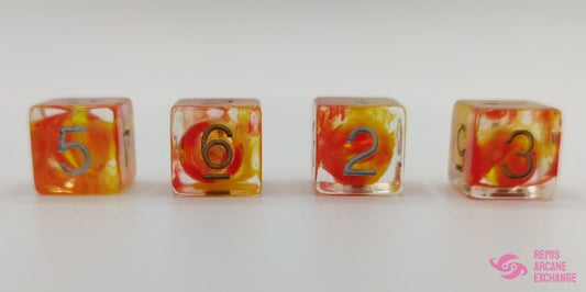 8-Set D6 Fireball