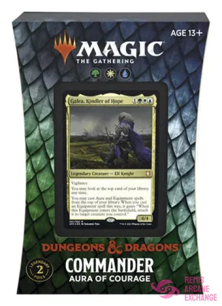 Adventures In The Forgotten Realms - Aura Of Courage Commander Deck