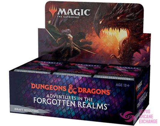 Adventures In The Forgotten Realms Draft Booster (36) Collectible Card Games