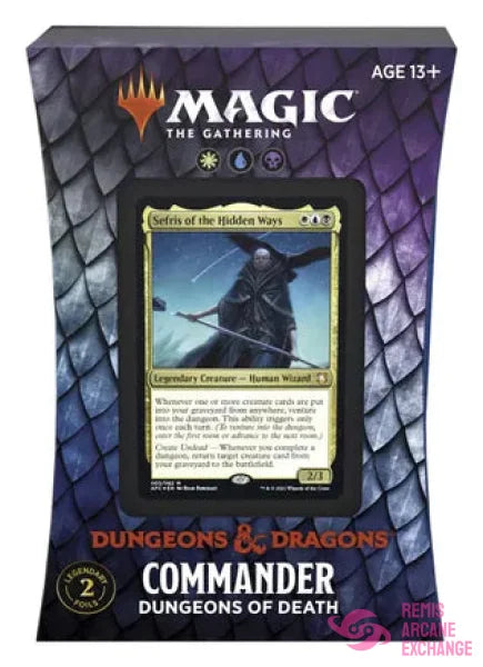 Adventures In The Forgotten Realms - Dungeons Of Death Commander Deck