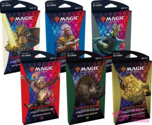 Adventures In The Forgotten Realms Theme Booster Collectible Card Games