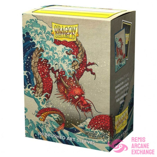 Art: Brushed: The Great Wave (100)