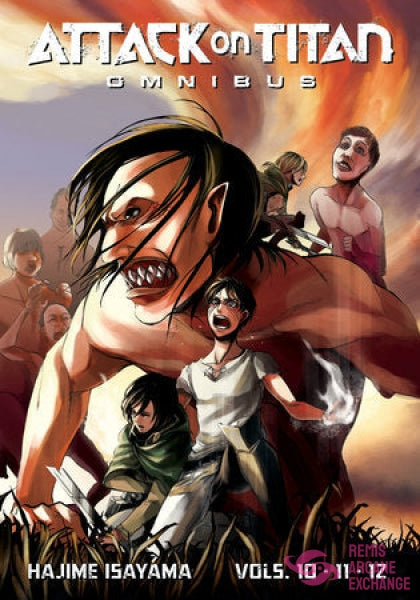 Attack On Titan Omnibus 4 (Vol. 10-12)