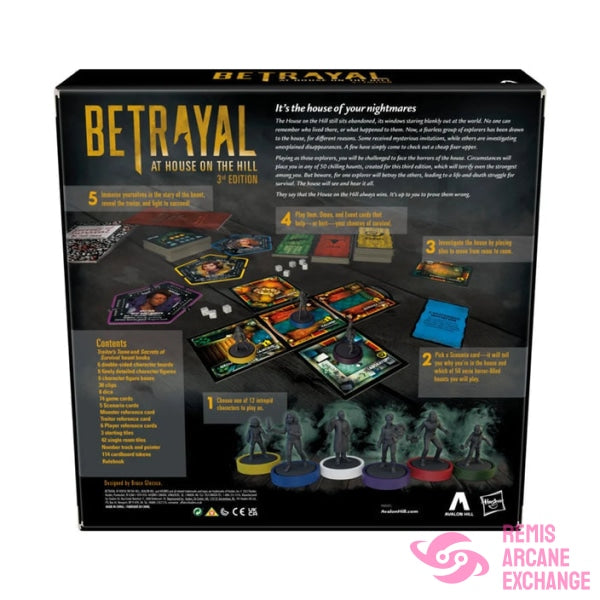 Betrayal At House On The Hill 3Rd Edition