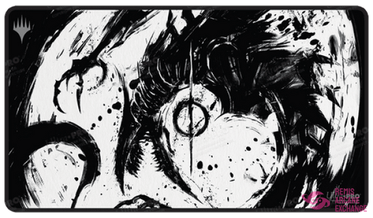 Black Stitched Playmat Jin-Gitaxias March Of The Machine