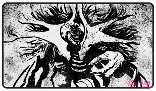 Black Stitched Playmat March Of The Machine V