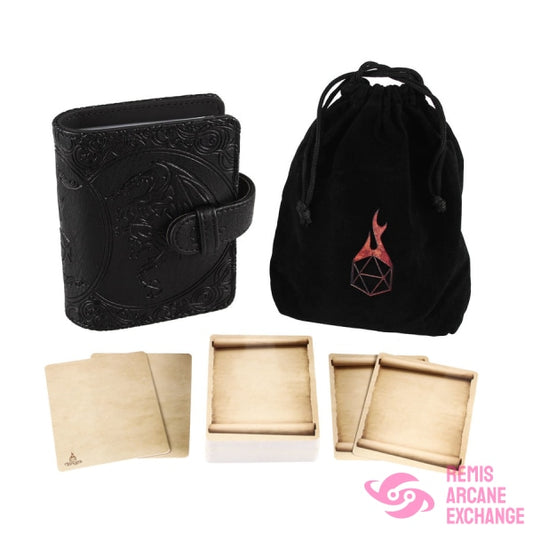 Book Of Incantations Spell Card (Dragon Edition - Black)