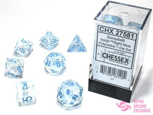Borealis: Poly Icicle/Light Blue Luminary Effect Die Set (7) Accessories