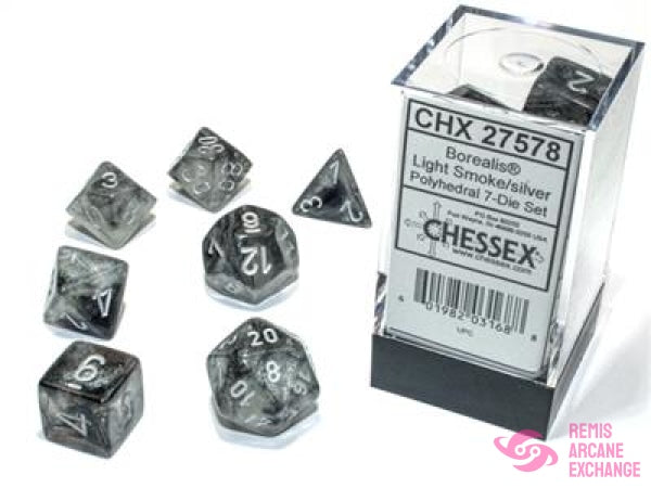 Borealis: Poly Light Smoke/Silver Luminary Effect Die Set (7) Accessories