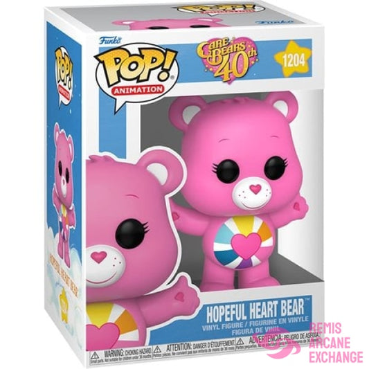 Care Bears 40Th Anniversary Hopeful Heart Bear Pop! Vinyl Figure