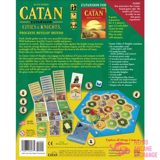 Catan Expansion: Cities And Knights