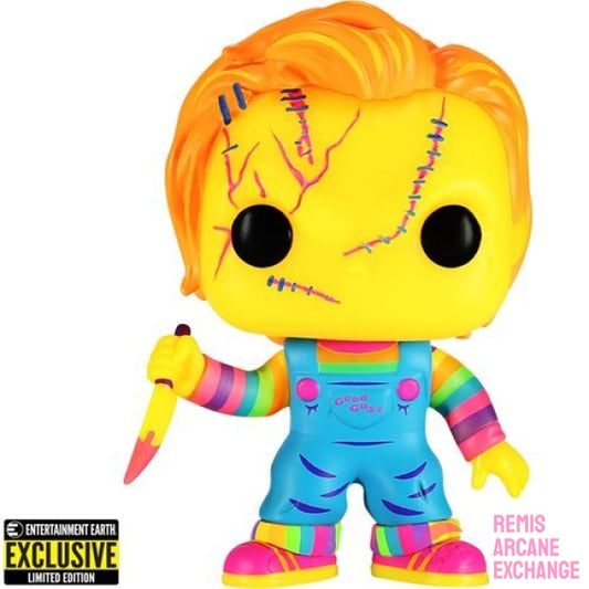 Childs Play Chucky Black Light Pop! Vinyl Figure