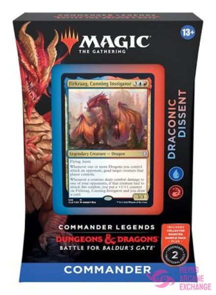 Commander Legends: Battle For Baldurs Gate - Draconic Dissent Deck
