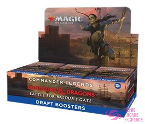 Commander Legends - Battle For Baldur`s Gate Draft Booster Box (24) Collectible Card Games