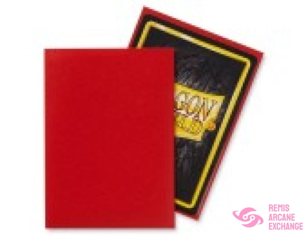 Crimson Matte Sleeves (100)