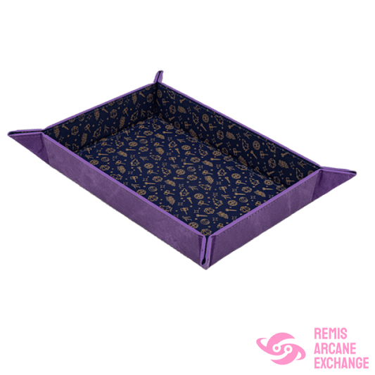 Critical Role Bells Hells Pattern Printed Leatherette Folding Dice Tray Accessories