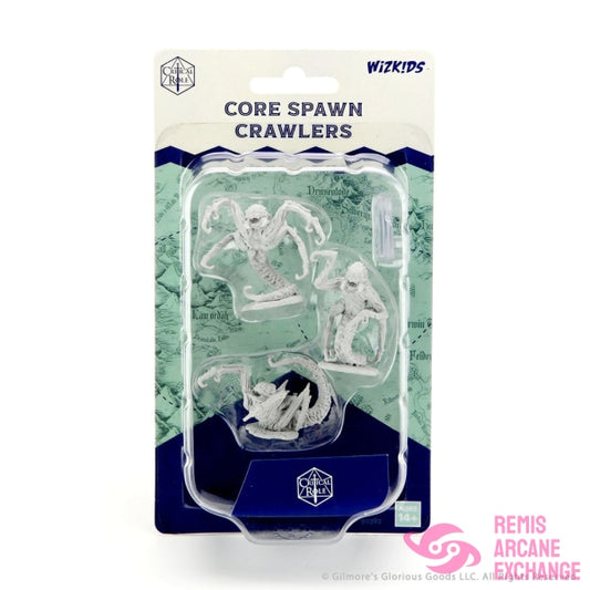 Critical Role Unpainted Miniatures: Core Spawn Crawlers Playing Games