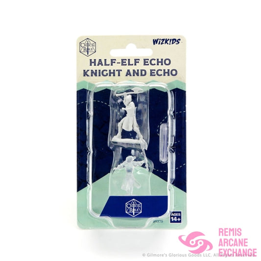 Critical Role Unpainted Miniatures: Half Elf Echo Knight & Playing Games