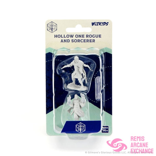 Critical Role Unpainted Miniatures: Hollow One Rogue & Sorcerer Playing Games