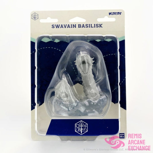 Critical Role Unpainted Miniatures: Swavain Basilisk Playing Games