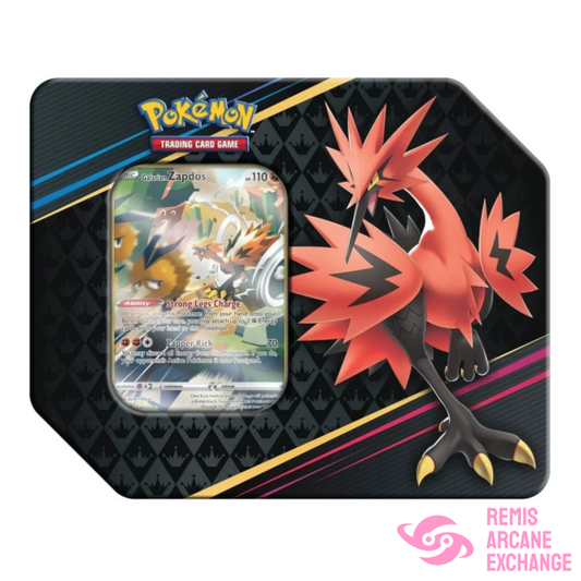 Crown Zenith Collection Tin (Galarian Zapdos)