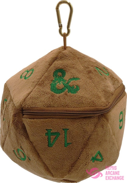 D&D: Copper And Green D20 Dice Bag Accessories