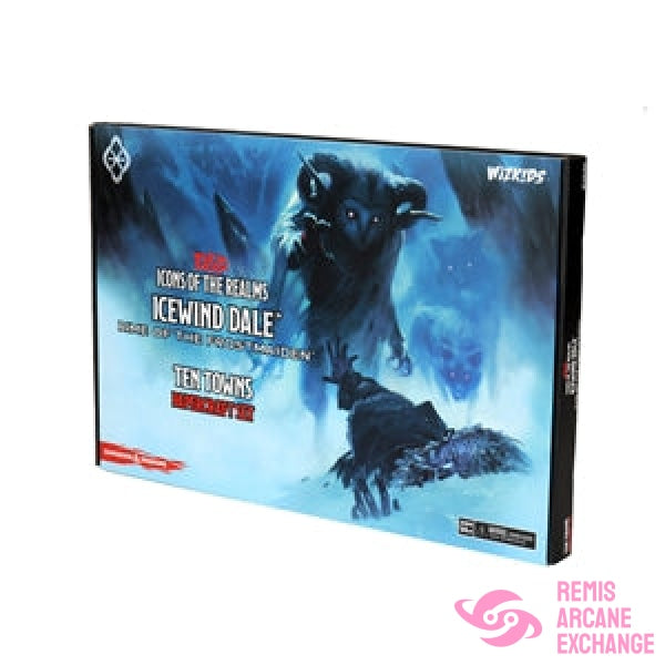 D&D Icewind Dale: Rime Of The Frostmaiden - Ten Towns Papercraft Set Role Playing Games