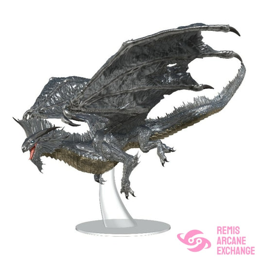 D&D: Icons Of The Realms Adult Silver Dragon Role Playing Games