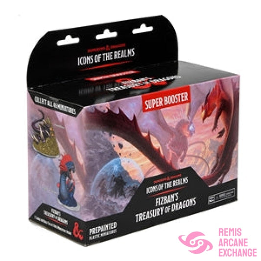 D&D: Icons Of The Realms Fizbans Treasury Dragons Super Booster Pack Role Playing Games