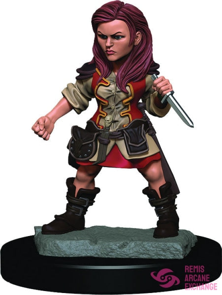 D&D: Icons Of The Realms Premium Figures Halfling Female Rogue Role Playing Games