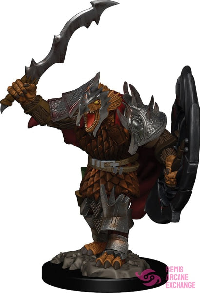 D&D: Icons Of The Realms Premium Figures W01 Dragonborn Male Fighter Role Playing Games