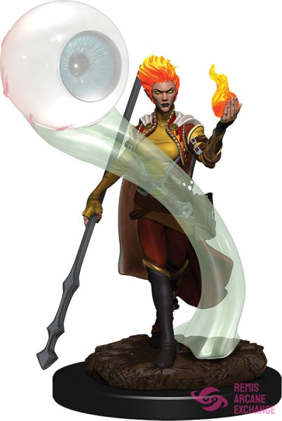 D&D: Icons Of The Realms Premium Figures W06 Fire Genasi Wizard Female Role Playing Games