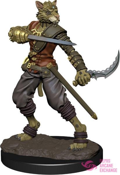 D&D: Icons Of The Realms Premium Figures W06 Tabaxi Rogue Male Role Playing Games