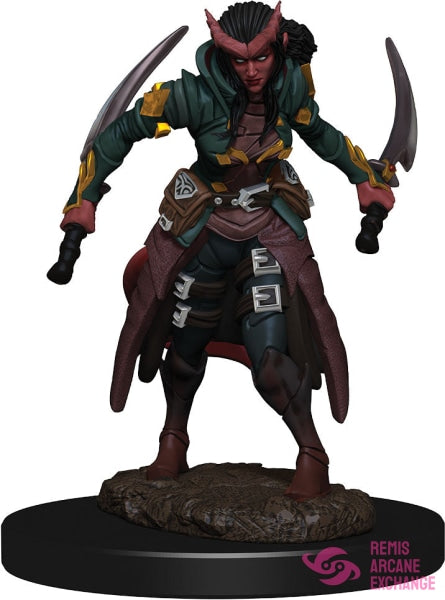 D&D: Icons Of The Realms Premium Figures W06 Tiefling Rogue Female Role Playing Games