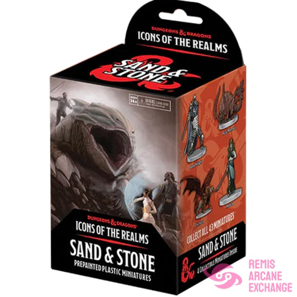 D&D Icons Of The Realms: Sand & Stone - Standard Booster Pack Role Playing Games