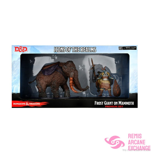 D&D: Icons Of The Realms Set 19 Snowbound Frost Giant And Mammoth Premium Role Playing Games