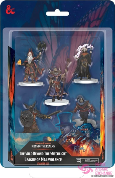 D&D: Icons Of The Realms Set 20 The Wild Beyond Witchlight League Malevolence Starter Role Playing