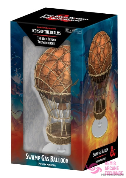 D&D: Icons Of The Realms Set 20 The Wild Beyond Witchlight Swamp Gas Balloon Premium Role Playing