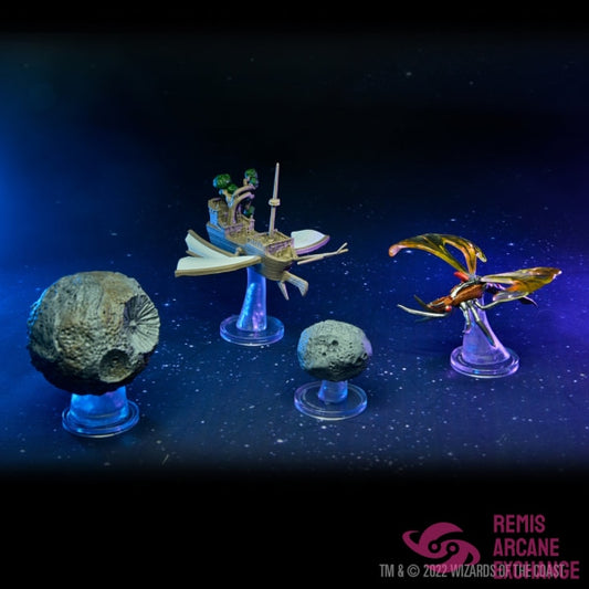 D&D Icons Of The Realms: Ship Scale Asteroid Encounters Role Playing Games
